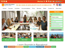 Tablet Screenshot of caminobarcelona.com